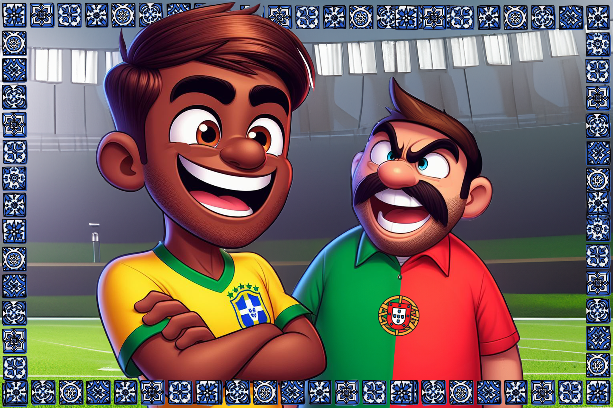 As guerras memeais entre Brasil e Portugal