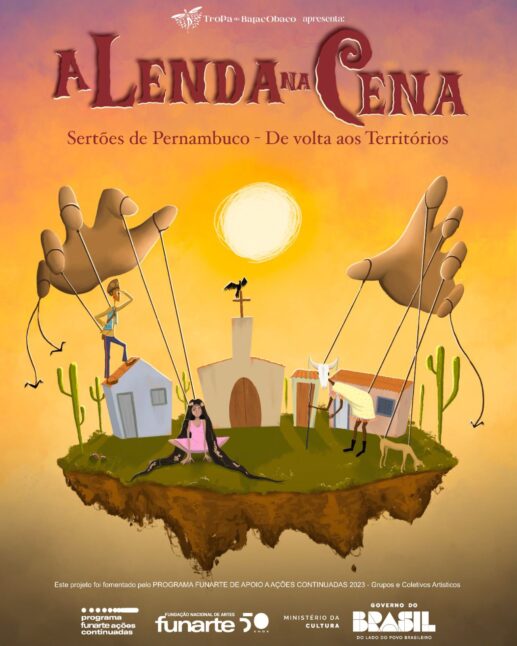 Lendas Sertão, Tropa Balacobaco, Teatro Pernambuco