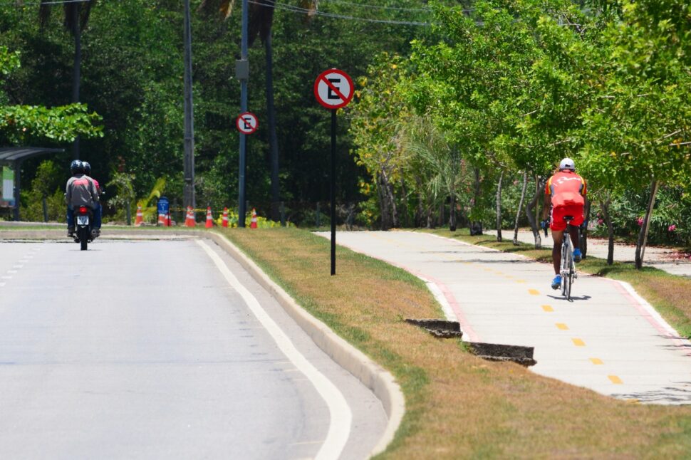 Blitz educativa, Rota dos Coqueiros, segurança ciclista