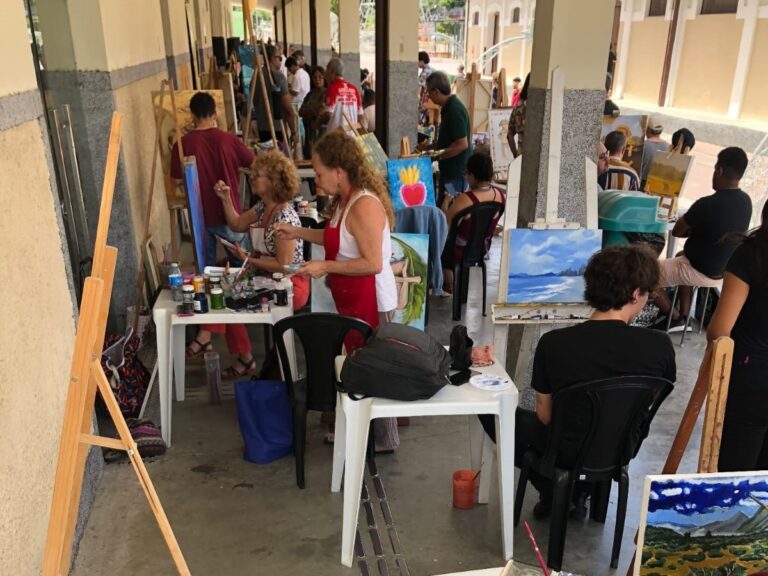 Exposição Caruaru, Pintando na Praça, Acaccil, arte pernambucana, cultura em Caruaru