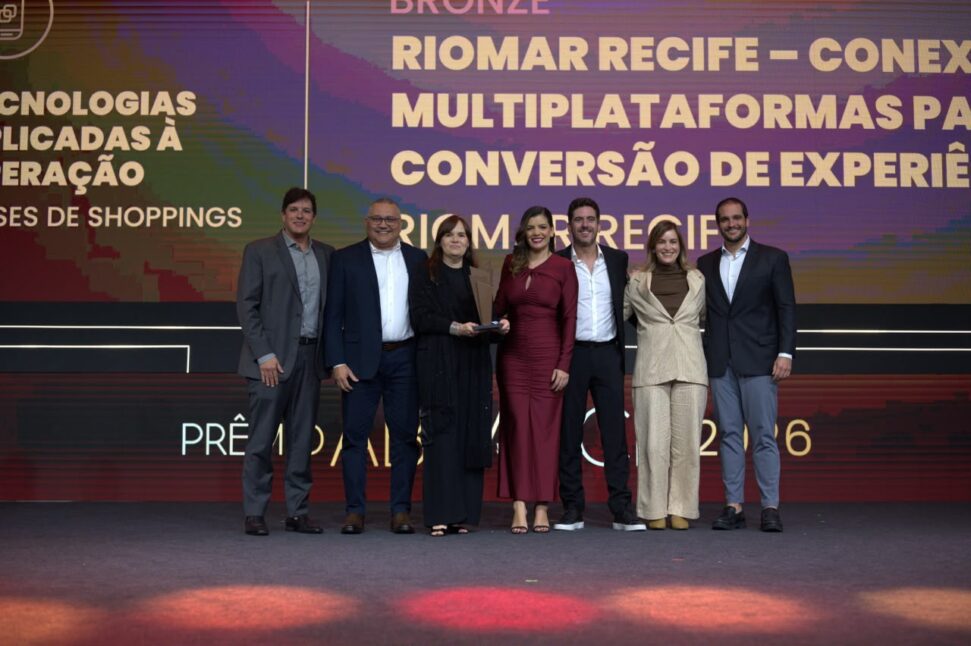 RioMar Abrasce, Prêmio Abrasce, Grupo JCPM, sustentabilidade, tecnologias, shoppings Nordeste, Recife