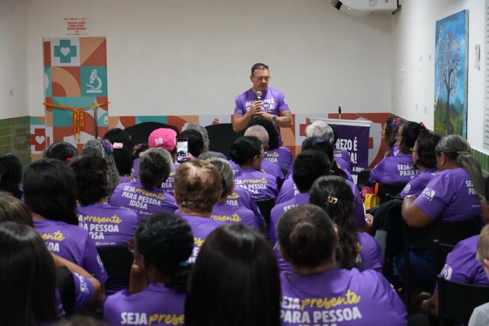 caminhada idosos, ONG Giral, Glória do Goitá, Junho Violeta, proteção idoso, envelhecimento ativo
