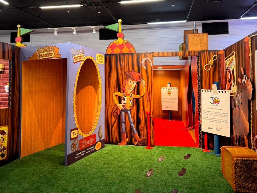 Evento Toy Story, Shopping Recife, férias de julho, atrações infantis, Disney, brincadeiras interativas, arrecadação de alimentos