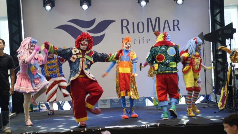 Férias RioMar, Shows gratuitos Recife, Exposição Chaves, Gigantes do Gelo, Lazer infantil, Programação cultural Recife