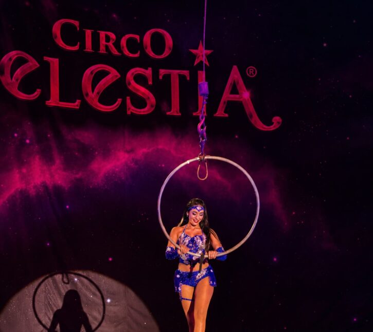 Circo Celestia, espetáculo circense, Vitória de Santo Antão, turnê Pernambuco, Bryan Stevanovich, atrações familiares
