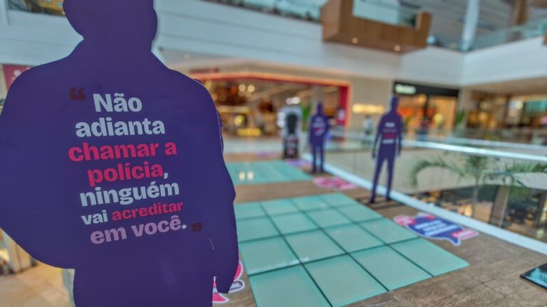 violência de gênero, RioMar Recife, Lei Maria da Penha, conscientização, mulher, Ligue180