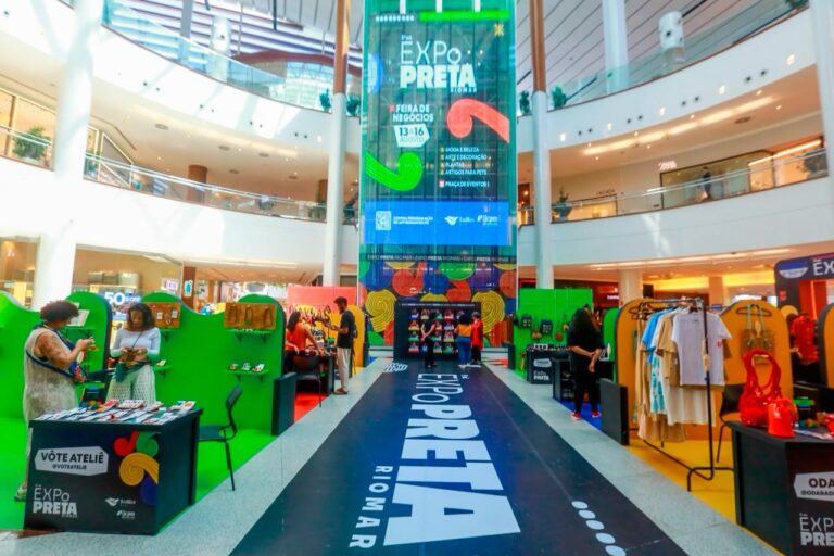 afroempreendedorismo, feira, RioMar Recife, moda autoral, economia criativa, produtos artesanais