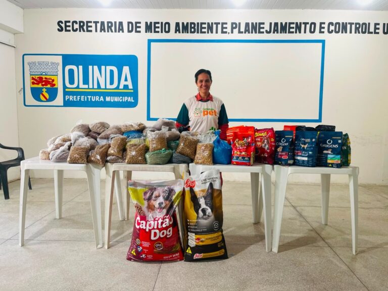 caminhada pet Olinda, proteção animal, bem-estar animal, arrecadação ração, tutores pets, Casa Caiada