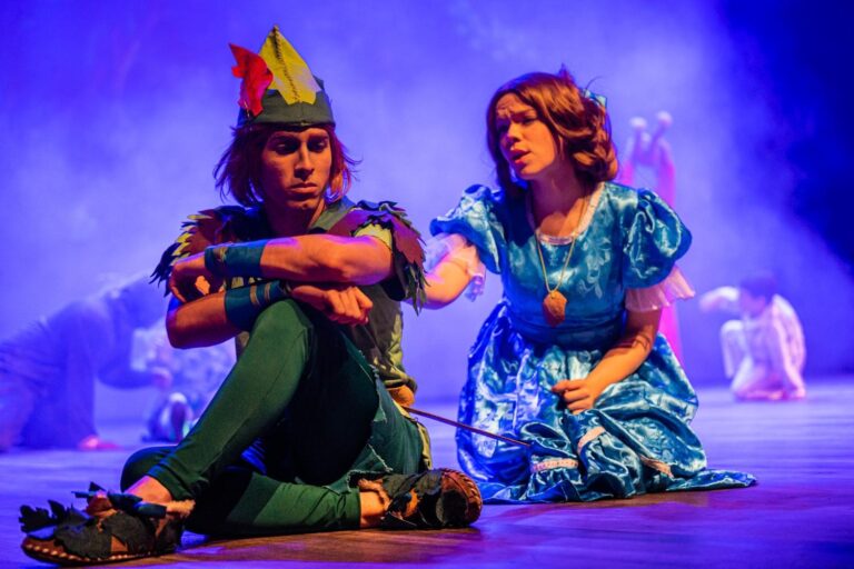 Peter Pan, musical infantil, Teatro Barreto Júnior, espetáculo familiar, Terra do Nunca, Recife