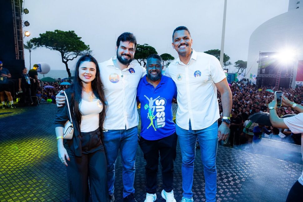 Marcha para Jesus, César Ramos, deputado estadual, Recife, fé cristã, eleição