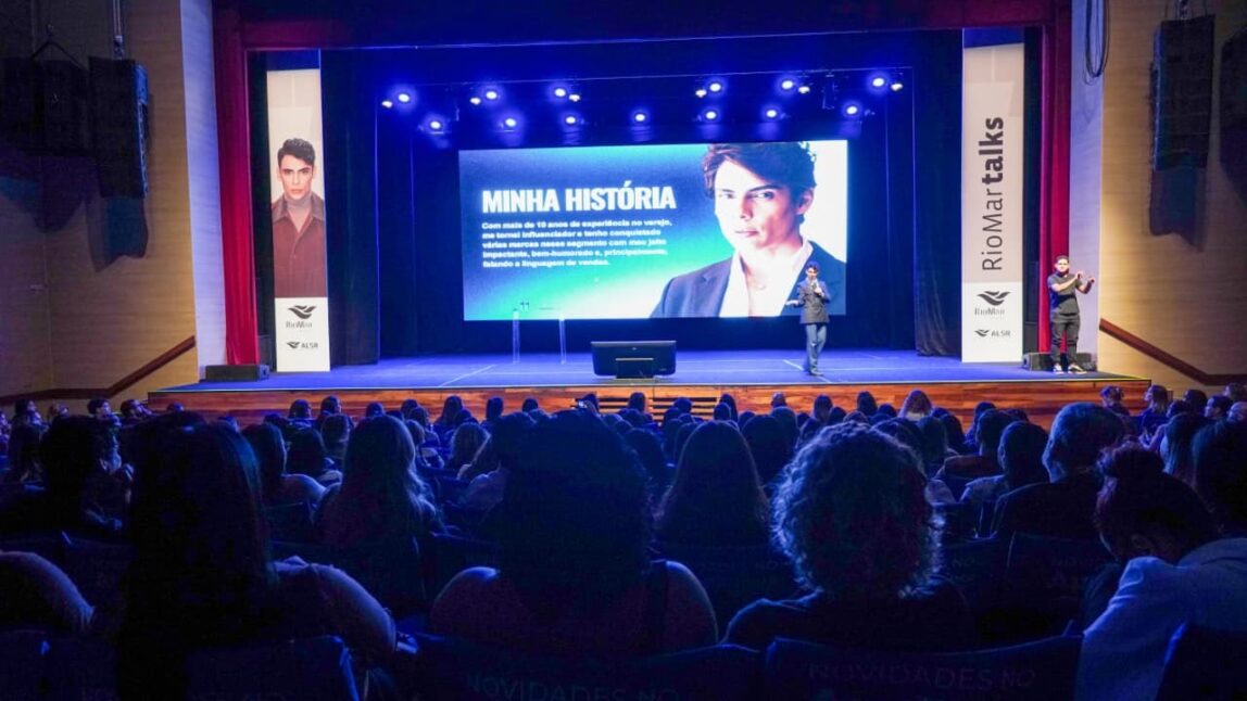 RioMar Talks, Theodoro, criador de conteúdo, varejo, influência digital, vendas, relacionamento com cliente, liderança
