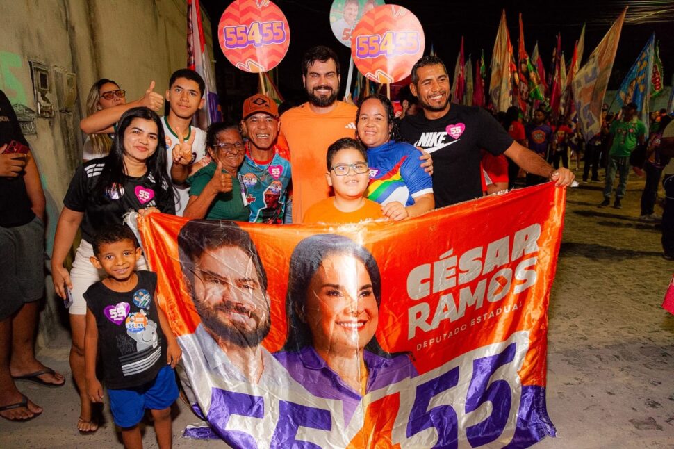 Cesar Ramos, caminhada Igarassu, Beira Mar I, deputado estadual, Litoral Norte