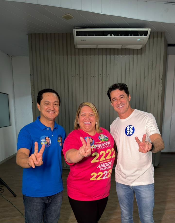 Jeane Cândido, caminhada Jaboatão, André Ferreira, Anderson Ferreira, eleições 2026, política Jaboatão