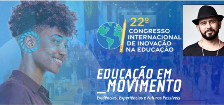 congresso educação, inovação educação, Bráulio Bessa, Senac PE, RioMar Eventos, palestras educação