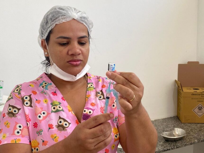vacinação Olinda, Pneumo 20, idosos 85 anos, crianças vacinação, saúde pública, campanha vacinal