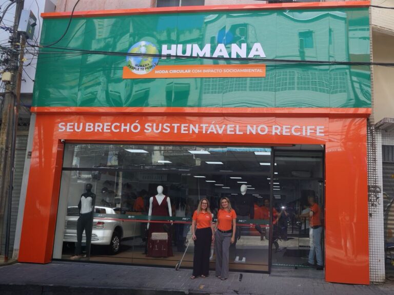 brechó sustentável, moda circular, consumo consciente, Loja Humana Recife, reutilização de roupas, impacto social