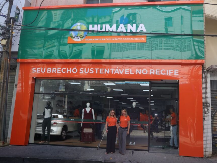 brechó sustentável, moda circular, consumo consciente, Loja Humana Recife, reutilização de roupas, impacto social